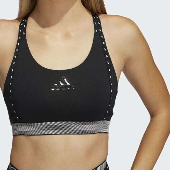 Adidas GL0580 Women's Sz XL Don't Rest Primblue Sports Bra Medium Support - Picture 7 of 9
